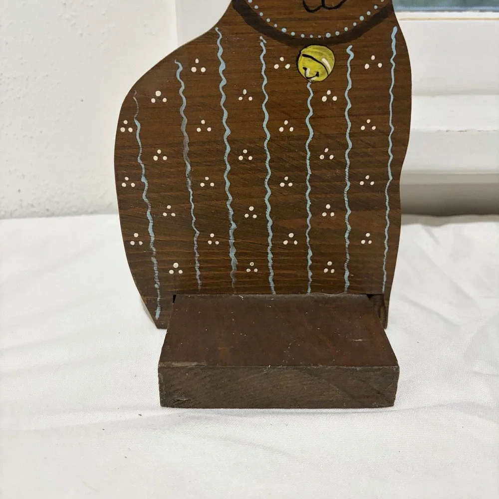 vintage cat shelf wood 8